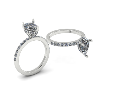 211 Ring for women 3Dプリントモデル