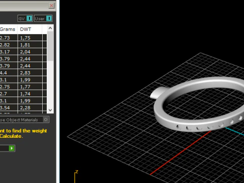 211 Ring for women 3D Print Model