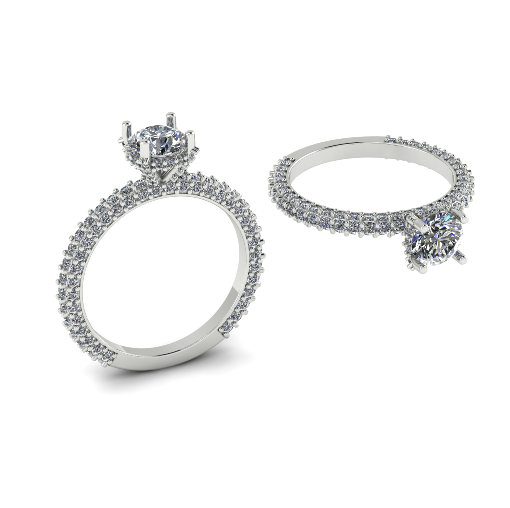 212 Ring for women 3D Принт Модель .c4d .max .obj .3ds .fbx .stl .blend 