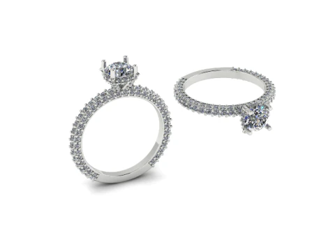 212 Kadın Y&uuml;z&uuml;k 3D Baskı Modeli