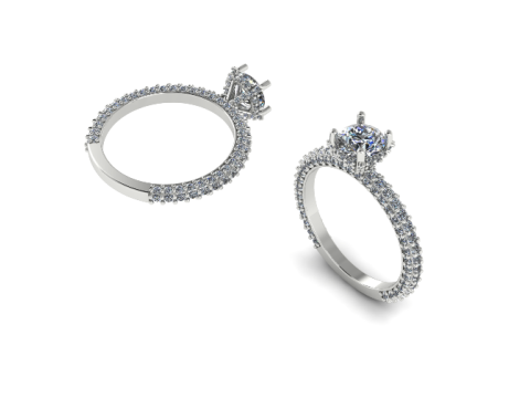 212 Ring for women 3D Принт Модель