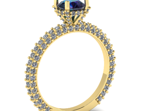 212 Ring for women 3D Принт Модель