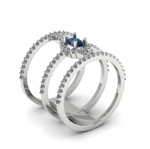 213 Female ring Modèles 3D en vedette .c4d .max .obj .3ds .fbx .stl .blend 