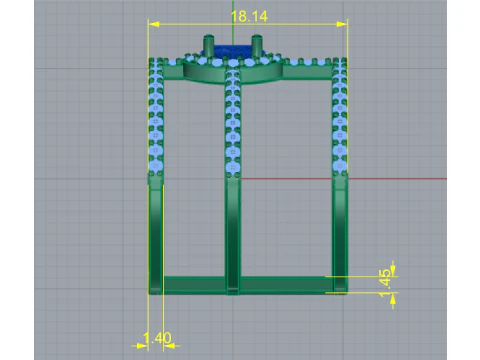 213 Female ring 3D Print Model