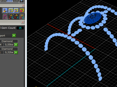 213 Female ring Modèles 3D en vedette