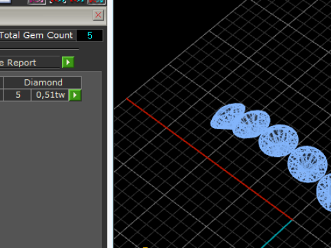 214 Жіноча обручка 3D Принт Модель