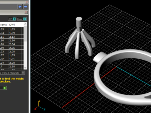 215 Ring for women 3D Print Model