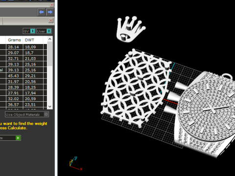 216 Pendant in the form of a Roleix watch 3D-Druckmodell