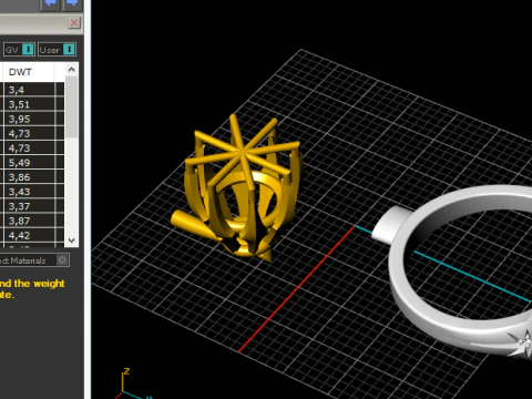 217 Beautiful ring 3D Print Model