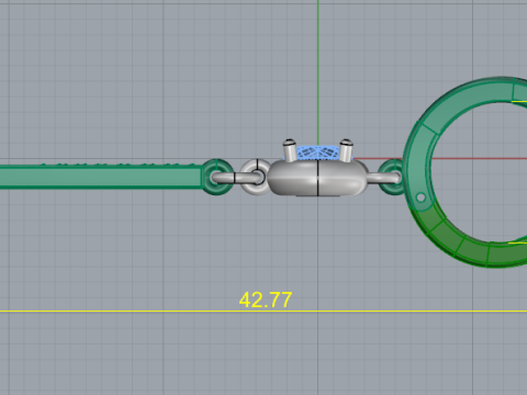219 Earrings 3D Print Model
