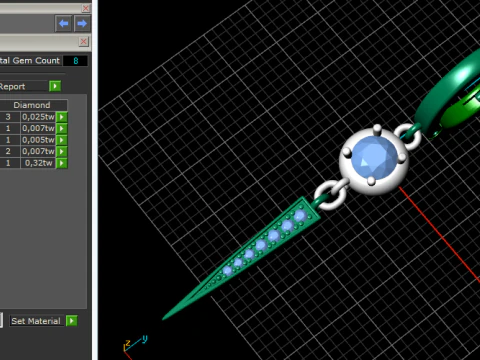219 Earrings 3D Print Model
