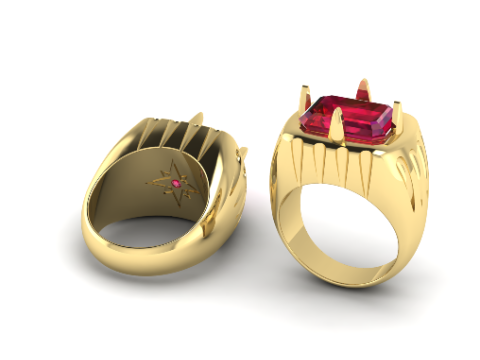 221 Ring 3D प्रिंट मॉडल