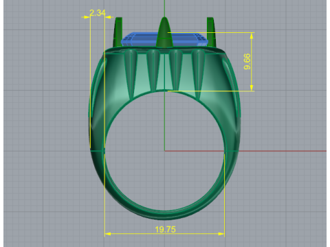 221 Ring 3D प्रिंट मॉडल