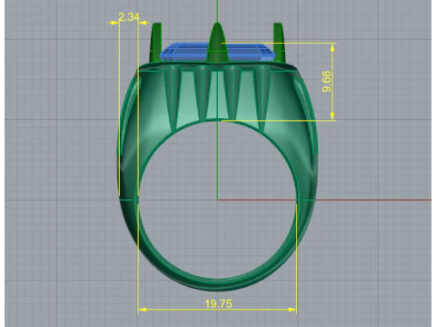 221 Ring 3D Print Model
