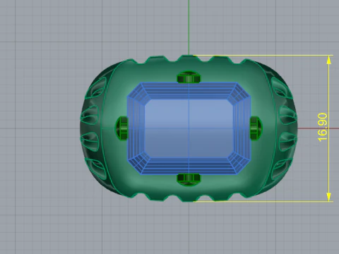 221 Ring 3D Print Model