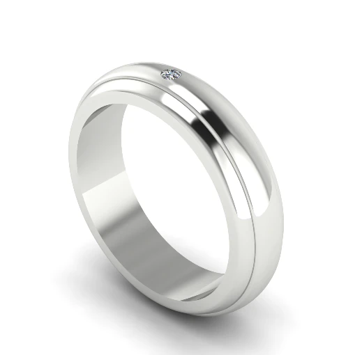 224 Wedding ring 3D Print Model .c4d .max .obj .3ds .fbx .stl .blend 
