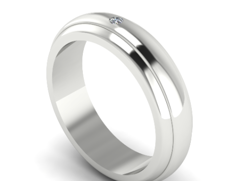224 Wedding ring 3D Print Model