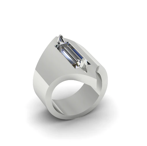 225 Female ring 3D Print Model .c4d .max .obj .3ds .fbx .stl .blend 