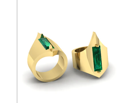 225 Female ring 3D Print Model