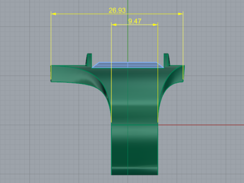 225 Female ring Model Cetak 3D