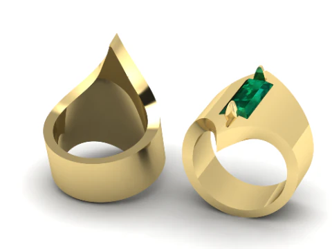 225 Female ring 3D Print Model