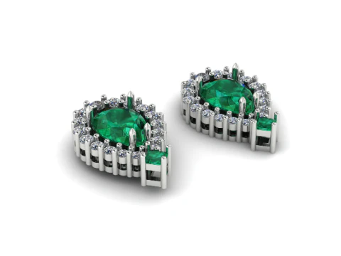 226 Earrings 3D Print Model