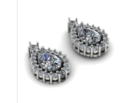 226 Earrings 3D Print Model