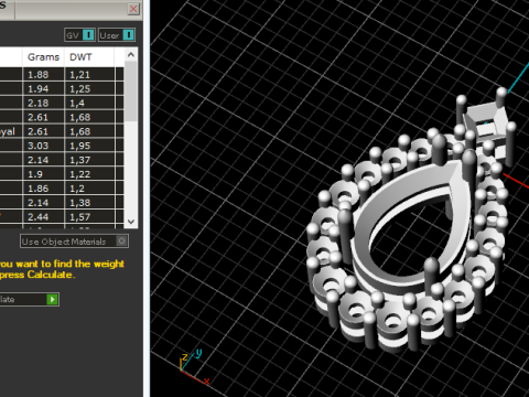 226 Earrings 3D Print Model
