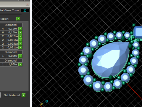 226 Earrings 3D Print Model