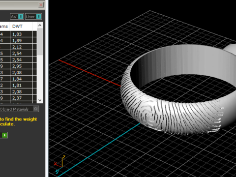 227 Wedding ring 3D Принт Модель