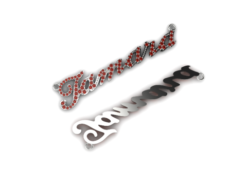 231 Pendant with the inscription Tamara 3D 프린트 모델