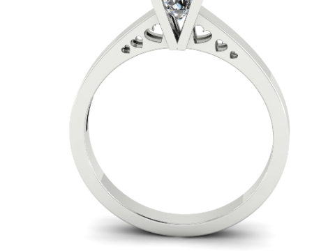 233 Ring with hearts 3D Print Model