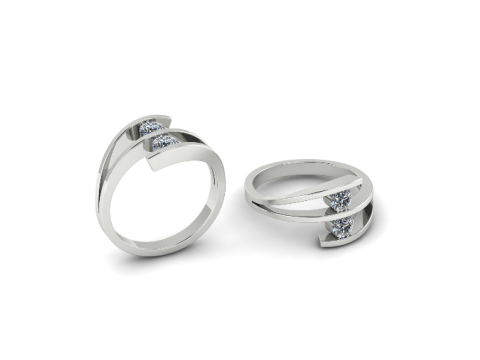 234 Ring for women 3D Print Model