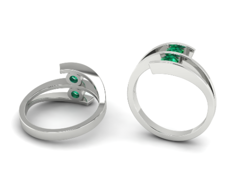 234 Ring for women 3Dプリントモデル