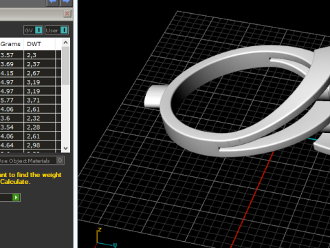 234 Ring for women 3Dプリントモデル