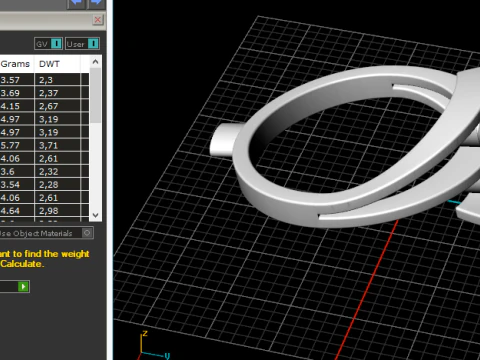 234 Ring for women 3D Print Model