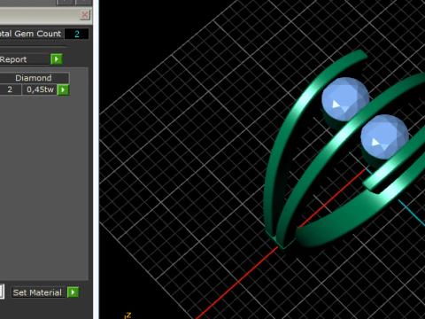 234 Ring for women 3D Print Model