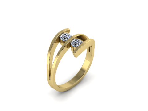 234 Ring for women 3Dプリントモデル