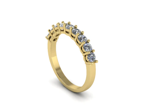 235 Wedding ring 3D Print Model