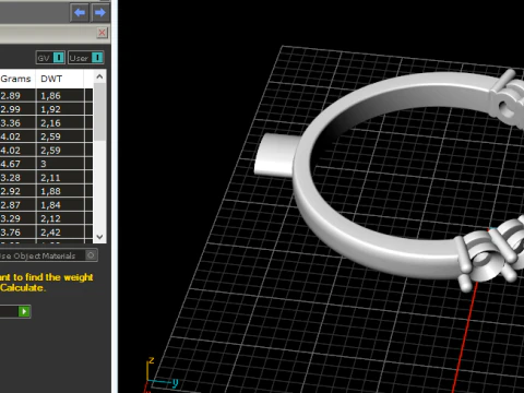235 Wedding ring 3D Print Model