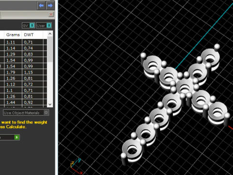 236 Pendant cross 3D Print Model