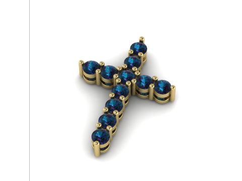 236 Pendant cross Modèles 3D en vedette