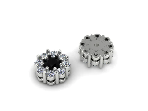 237 Earrings 3D Print Model