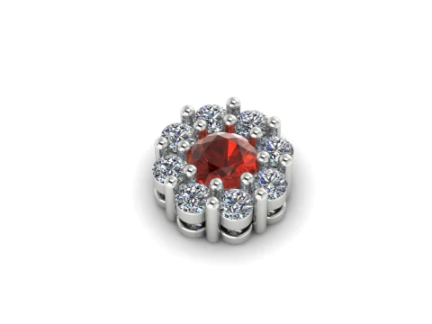 237 Earrings 3D Print Model