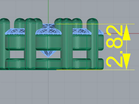 237 Earrings 3D Print Model