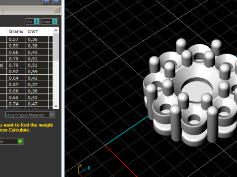 237 Earrings Model Cetak 3D