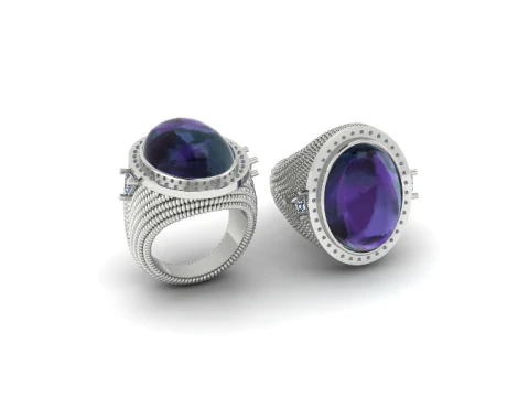 239 Man ring 3D Print Model