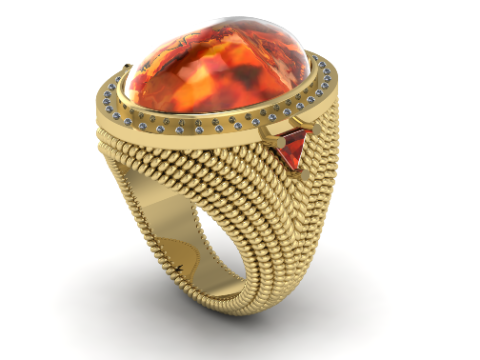 239 Man ring Modelo de impresión 3D