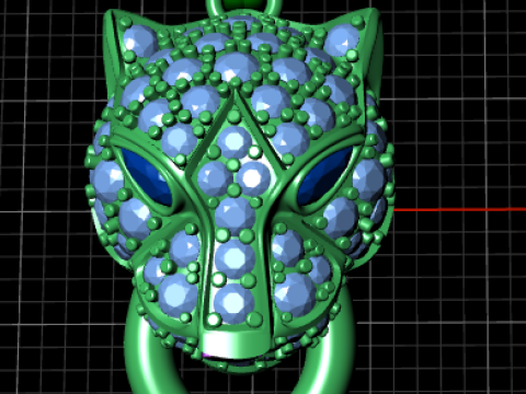 PANTHERE DE CARIER 3D Принт Модель