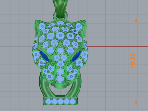 PANTHERE DE CARIER 3D Принт Модель